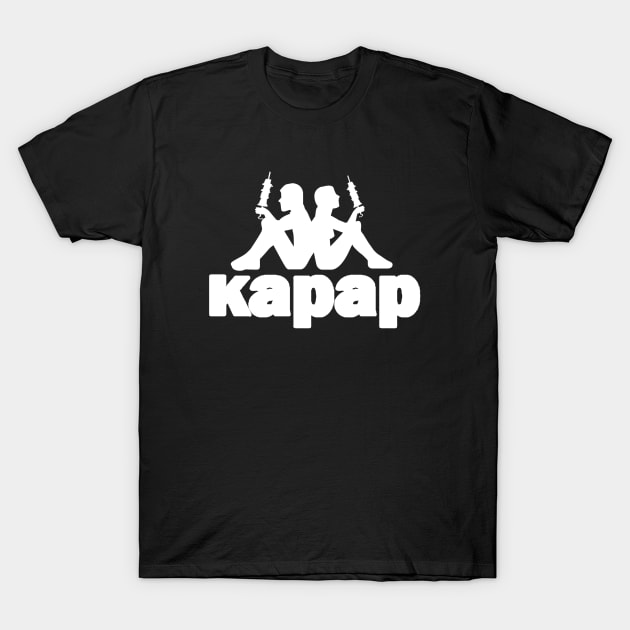 kapap funny fake sport brand T-Shirt by mohamed705